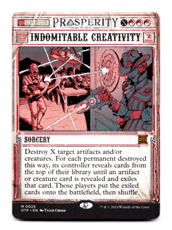 Indomitable Creativity (Showcase) - [Outlaws of Thunder Junction] MTG OTP 🔥 - Image 3