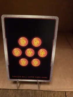 Bandai Dragon Ball Super Card Game Son Goku Battle Foil 45000 Power Double Stri… - Image 2