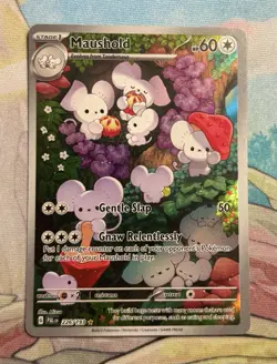 Pokemon TCG Maushold Holo Illustration Rare Card 226/193 Paldea Evolved - Image 1