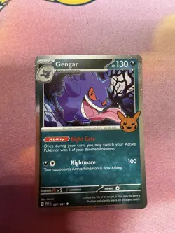 Gengar #57/91 Cosmos Holo Pokemon Card TCG Halloween Trick Or Trade 2024 - Image 1