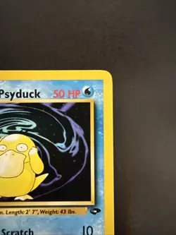 Pokemon Sabrina's Psyduck 1st Edition Gym Challenge #99/132 Regular Card - Image 4