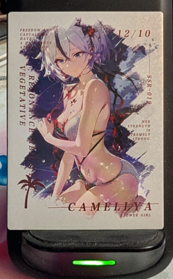 Camellya Wuthering Wave SSR-19 IKA QIANSE Goddess Story Card Waifu Anime Trading - Image 1