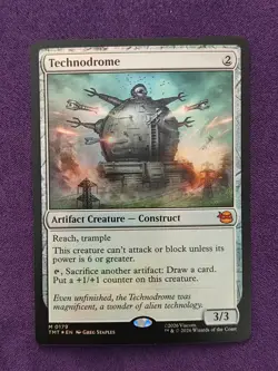 Technodrome - FOIL - NM - MTG - Teenage Mutant Ninja Turtles - Image 1