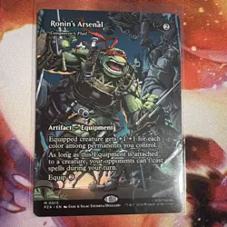 Ronin's Arsenal (Conqueror's Flail) #15 TMNT Borderless Regular Mythic - Image 1