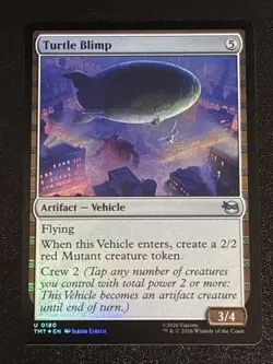 MTG Teenage Mutant Ninja Turtles Turtle Blimp Foil 0180 NM - Image 1