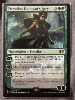 Freyalise, Llanowar's Fury Commander 2014 Regular 043/337 Magic the Gathering - Image 1