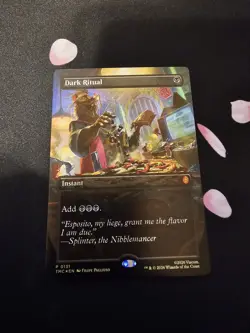 Dark Ritual (Borderless) Teenage Mutant Ninja Turtles #131 Promo Pack Fresh 🔥 - Image 2