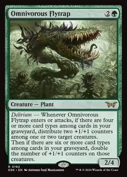 Omnivorous Flytrap (192) Duskmourn: House of Horror DSK MTG Magic - Image 1