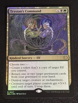 MTG Lorwyn Eclipsed Trystan's Command Foil 0247 NM Rare - Image 1