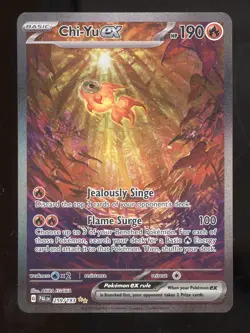 2023 Pokemon S&V Paldea Evolved Chi-Yu ex Secret Rare #259/193 - Image 1