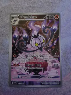 Pokemon TCG Chandelure IR 103/086 Sv: White Flare (WHT) - Image 1