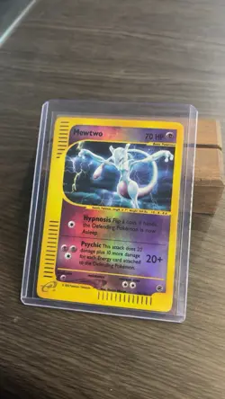 Pokemon Expedition Mewtwo Reverse Holo Card 20/165 LP Condition - Image 3