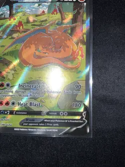 Charizard V SWSH260 Sword & Shield Full Art Black Star Promo Pokemon TCG NM - Image 3