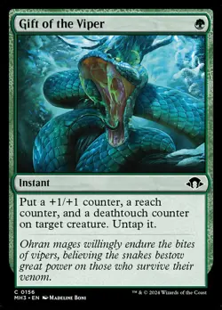 Gift of the Viper Foil (156) Modern Horizons 3 MH3 MTG Magic - Image 1