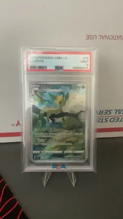 2025 Pokemon—Leafeon #15 Simplified Chinese Cbb2 C-Gem Pack Vol 2—Chinese PSA 9 - Image 1