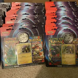 Pokemon TCG Two Pack Blister With Raikou Promo And Coin X 36 - Image 3