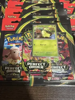 25x Pokemon TCG Perfect Order 3 Pack Blister Lot of 25 Sealed. - Image 1