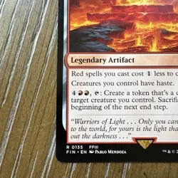 The Fire Crystal - Final Fantasy - Magic MTG NM - Image 2