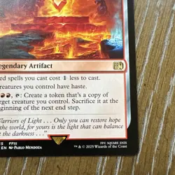 The Fire Crystal - Final Fantasy - Magic MTG NM - Image 3