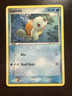 Squirtle 63/100 MP Pokemon TCG Crystal Guardians - Image 1