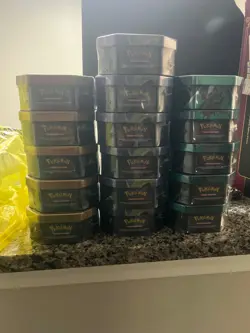POKEMON TRIPLE WHAMMY TINS *16 TINS SEALED* - Image 1