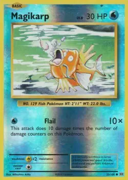 Magikarp 33/108 Evolutions Reverse Holo Common NM Pokemon DNA GAMES - Image 1