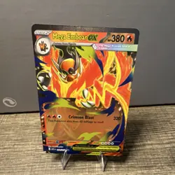 Pokemon Mega Emboar EX Crimson Blast Regular 031/217 380 HP Stage 2 - Image 1