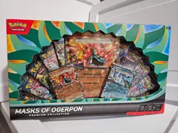 Pokemon TCG Masks of Ogerpon Premium Collection Box SEALED! NEW! - Image 1