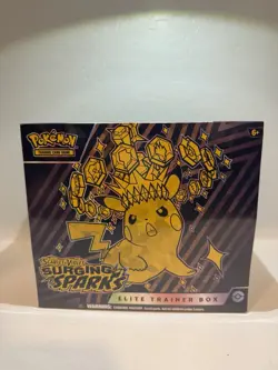 ⚡Surging Sparks⚡ Elite Trainer Box ETB SEALED Pikachu SV- Pokemon TCG - Image 1