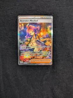 Pokemon TCG Mega Evolutions Acerola's Mischief Sir 183/132 Near Mint Condition - Image 1