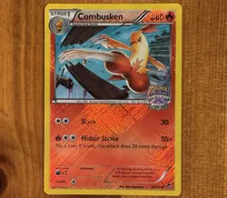Combusken 13/111, NM Crosshatch Holo, Pokemon League State Championships Promo - Image 1