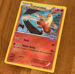 Combusken 13/111, NM Crosshatch Holo, Pokemon League State Championships Promo - Image 3