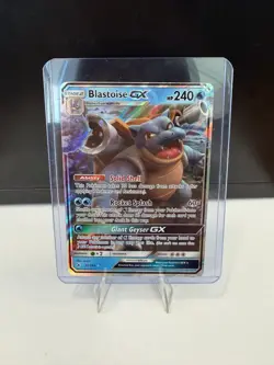 Blastoise GX 35/214 Holo Rare GX Unbroken Bonds Pokemon Near Mint - Image 1