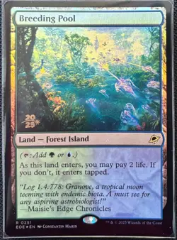 MTG Edge Of Eternities Breeding Pool PreRelease Foil (Rare) - Image 1