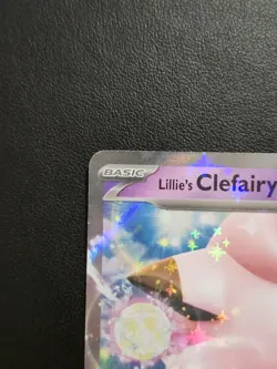 Pokemon Lillie's Clefairy EX 056/159 Journey Together Holo Double Rare - Image 2