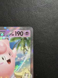 Pokemon Lillie's Clefairy EX 056/159 Journey Together Holo Double Rare - Image 3