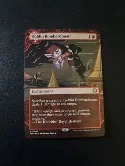 Goblin Bombardment Wilds of Eldraine: Enchanting Tales Foil - Image 1