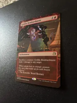 Goblin Bombardment Wilds of Eldraine: Enchanting Tales Foil - Image 2