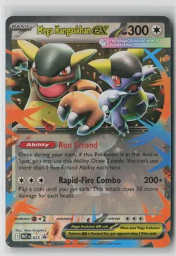 Mega Kangaskhan ex - 025 025 Holo Promo ME: Mega Evolution Promo Near Mint - Image 1