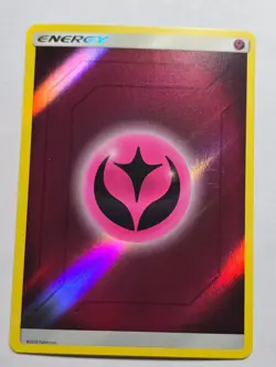 Fairy Energy Reverse Holo Hidden Fates Pokemon NM - Image 1