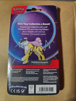 Pokemon TCG: Raikou Checklane Blister 2 Pack Combo - Image 4