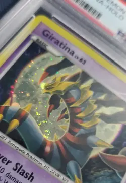 Pokemon Platinum Giratina Holo 10/127 PSA 8 W/Swirl 🌀 - Image 5