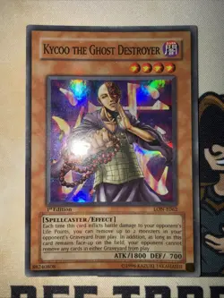 Kycoo the Ghost Destroyer - LON-E062 - Super Rare - 1st Edition - Yugioh LP - Image 2