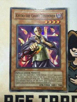 Kycoo the Ghost Destroyer - LON-E062 - Super Rare - 1st Edition - Yugioh LP - Image 3