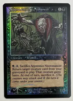 MTG APPRENTICE NECROMANCER (Foil) Urza's Destiny (OldManMTG 002-772) - Image 1