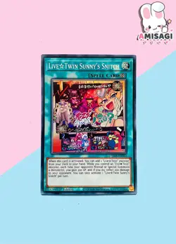 Yu-Gi-Oh! - Karte Live Twin Sunny's Snitch DAMA-EN062 TCG Englisch - Image 1