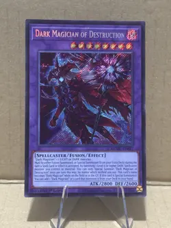 Yugioh - Dark Magician Of Destruction (MZMU-EN011) Secret Rare 1st Edition - NM - Image 1
