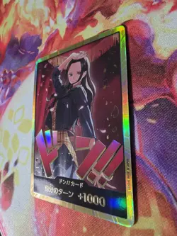 DON!! Nico Robin GOLD EB03 Japanese ONE PIECE Card Heroines Edition NM FS USEDE - Image 2