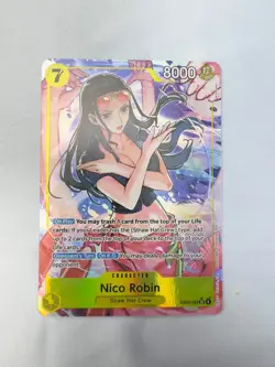 One Piece Nico Robin Alt Art Heroines Edition EB03-055 SR - Image 1