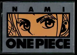 Panini One Piece Treasure Box Nami Silver Foil #43 Near Mint or Better - Image 1